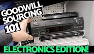 eBay For Beginners | How To Source Electronics at Goodwill!