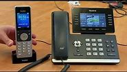 Placing Calls on Hold or Park - Yealink W60P/W56H Cordless Phone