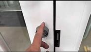 Latch cover plate installation
