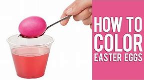 How to Dye Easter Eggs Without a Kit | Wilton