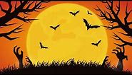 Halloween Themed Animated Background