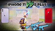 He Didn't Gave Me Chance To Win 🥵🔥 iPhone 8 Plus vs iPhone 11 Intense 1v1 Battle | iPhone 11 PUBG