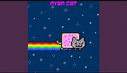 Nyan Cat Original! the Original Flying Cat in Space Rainbow Stars Poptart Funny Japanese Anime