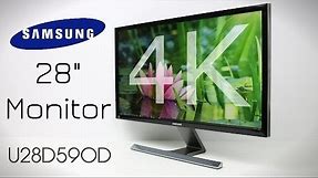 Samsung 28" 4K Monitor (U28D590D) - Unboxing + Overview!