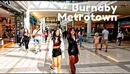 Burnaby Metrotown Metropolis Shopping Mall Walking Tour - Greater Vancouver Canada