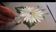 One Stroke: How To Paint A Daisy