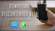 DOWNLOAD APPS That Are REMOVED From The APP STORE! [2024 working]