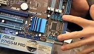 ASUS P7H55-M Pro Core i3 & i5 H55 Motherboard Unboxing & First Look Linus Tech Tips