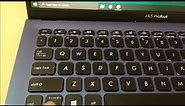 SHORTCUT KEY - Enable Touchpad of Asus Vivobook