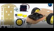 How to assemble 2WD Arduino Robot Car chassis in 3 steps. || Unboxing and installation
