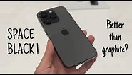 iPhone 14 Pro Space Black Hands On - Better than Graphite ?