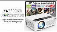 How to Use TMY 9500 Lumens Bluetooth Mini Projector | Complete Beginner Guide