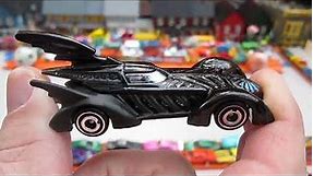 Black Batman Forever Batmobile 2023 Hot Wheels Toy Character Car Unboxing & Review - DC Comics Movie