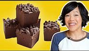 Easiest 5-Ingredient 5-Minute Chocolate Fudge -- No cooking, No thermometer | Mennonite Jiffy Fudge