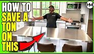 EXPENSIVE Kitchen Countertop for CHEAP!