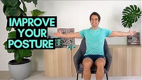 Do These Exercises To Improve Your Posture | Posture Exercises For Seniors