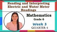 Grade 6- Reading and Interpreting Electric and Water Meter Readings