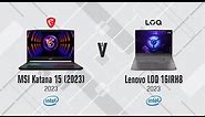MSI Katana 15 (2023) vs Lenovo LOQ 16IRH8