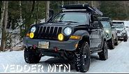 JEEP KJ LIBERTY OFF ROADING | VEDDER MOUNTAIN | RESCUE RECOVERY DAY (feat. JL 4XE, 4Runner)