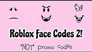 Roblox face codes 2 | Watermelongirl1803