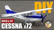 Cessna 172 RC Plane - DIY Build and Fly