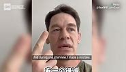 John Cena issues apology to China over Taiwan comment