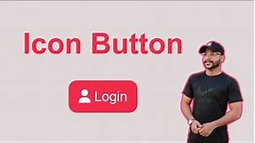 How To Add Icon in Button HTML CSS