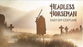 DIY Headless Horseman Costume for Halloween - Fun and Simple for children or adults - Creative