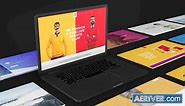 VideoHive Website Promo On Macbook Device – Animated Mockup 22735071 Free - Free After Effects, Video Motion