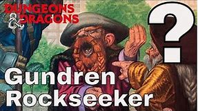 Who is Gundren Rockseeker? (LMoP DM Guide)