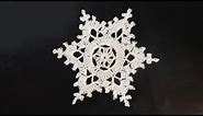 How To: Crochet Snowflakes