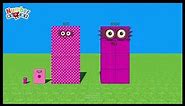 Numberblocks Comparison 8 80 800 8000 80000 800000 8000000 Standing Tall time numbersquare