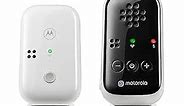 Motorola PIP10 Audio Baby Monitor - 1000ft Range, Secure & Private Connection, High-Sensitivity Mic, Volume Control, Alert Detection Light, Portable Parent Unit (Outlet or AAA Battery - NOT Included)