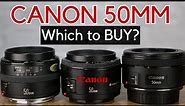 Canon EF 50MM DSLR Camera Lens: 3 Options Reviewed