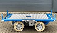 ErgoMover electric transport trolley extra large, extra low with radio remote control