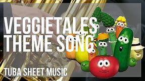 Tuba Sheet Music: How to play VeggieTales Theme Song by Mike Nawrocki