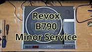Revox B790 - Overview and Minor Service