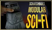 Miniature Modular Sci-fi Terrain for Star Wars Legion - Warhammer 40k - Wargaming - Tabletop Games