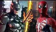 Batman VS Spider-Man - Who Will Win? | Arkham vs Insomniac | BATTLE ARENA