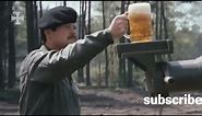 hold my beer meme literally? | 🍺beer on barrel of tank in 🇩🇪 #shorts