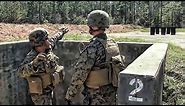 Marines Practice Throwing Live Grenades