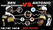 Antonio Brown's beef with Ben Roethlisberger was heated, sudden, and so avoidable