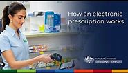 How does an electronic prescription work?
