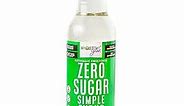 Wholesome Yum Keto Simple Syrup - Skinny Sugar Free Simple Syrup With Monk Fruit & Liquid Allulose - For Cocktails, Coffee, Drinks & Cooking - Natural, Non GMO, Low Carb, Gluten Free, Vegan (12 fl oz)