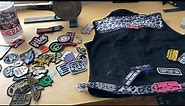 Sewing Tips for Biker Vest Patches, Battle Vests. How I Sew and Basic Equipment Set Up