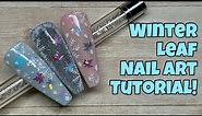 Winter Leaf Nail Art Tutorial | Nail Sugar | Modelones