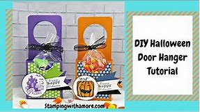 DIY Halloween Door Hanger Tutorial