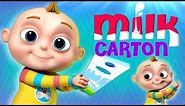 TooToo Boy - Milk Carton | Cartoon Animation For Children | Videogyan Kids Shows