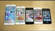 iOS 9.1 Beta: iPhone 6 Plus/6 vs. iPhone 5S vs. iPhone 5 vs. iPhone 4S Speed Test!
