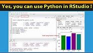 Use Python in RStudio